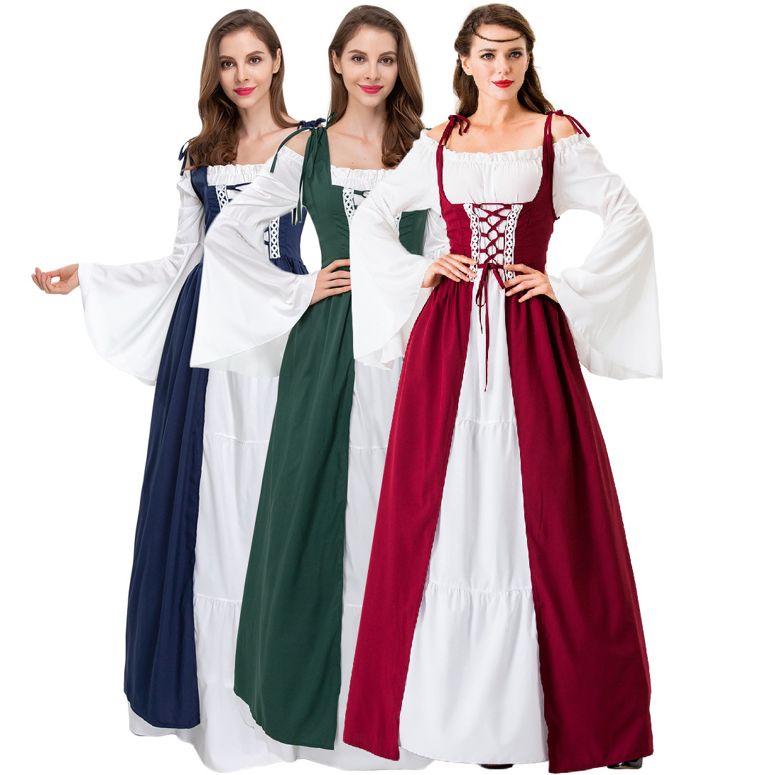Medieval Renaissance Dress Women - Senhora medieval vestido de princesa renascentista