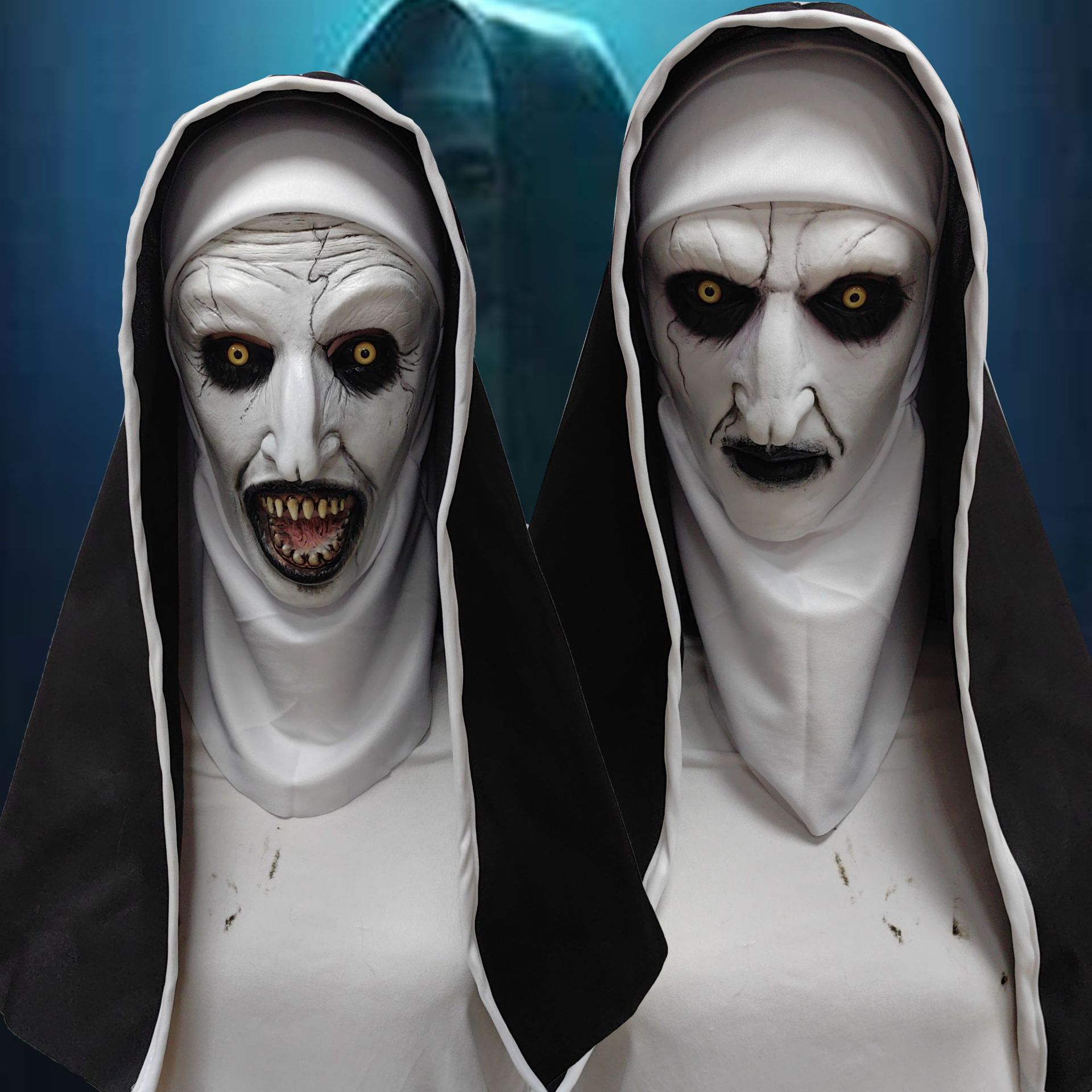 Led Purge Mask Halloween - Halloween assustador freira máscara The Conjuring