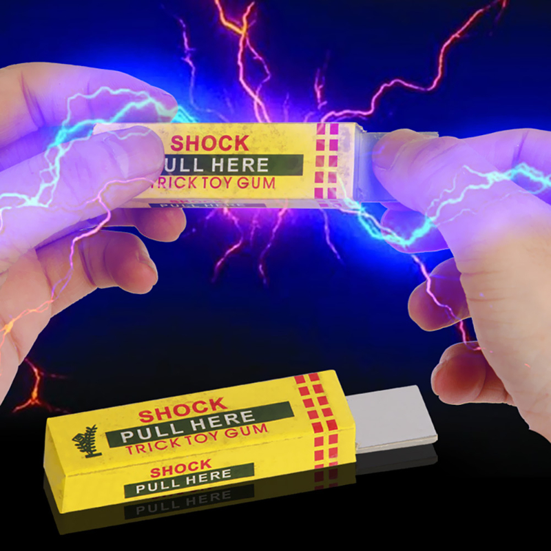 Shock Pen Prank Toy - Choque elétrico piada goma de mascar