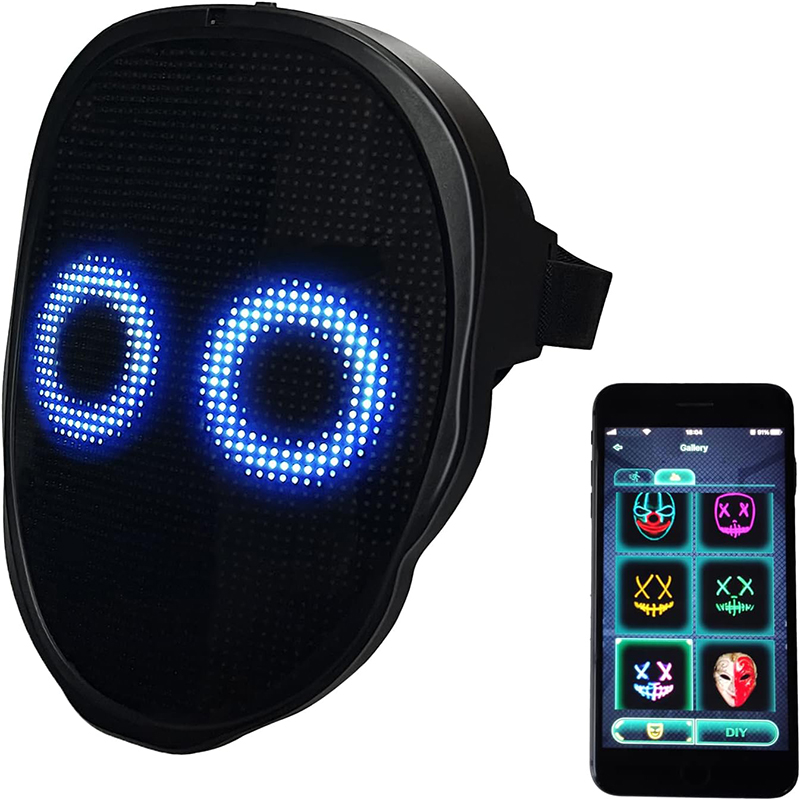 Led Purge Mask Halloween - Festa led light up máscara gesto