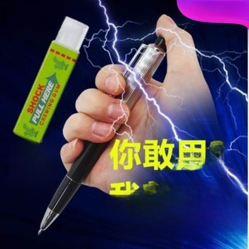 Shock Pen Prank Toy - Caneta de Choque Brinquedo de Pegadinha,