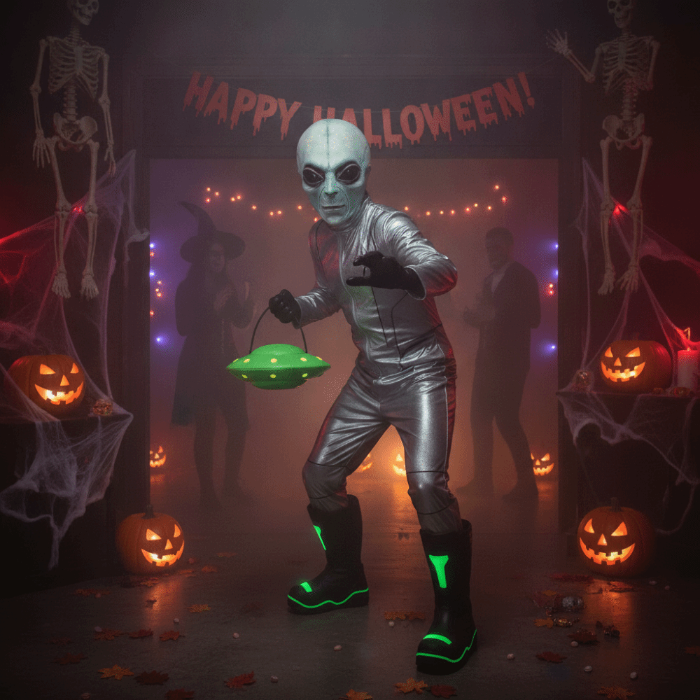 Latex Alien Mask Realistic - Máscara de alienígena em látex, máscara