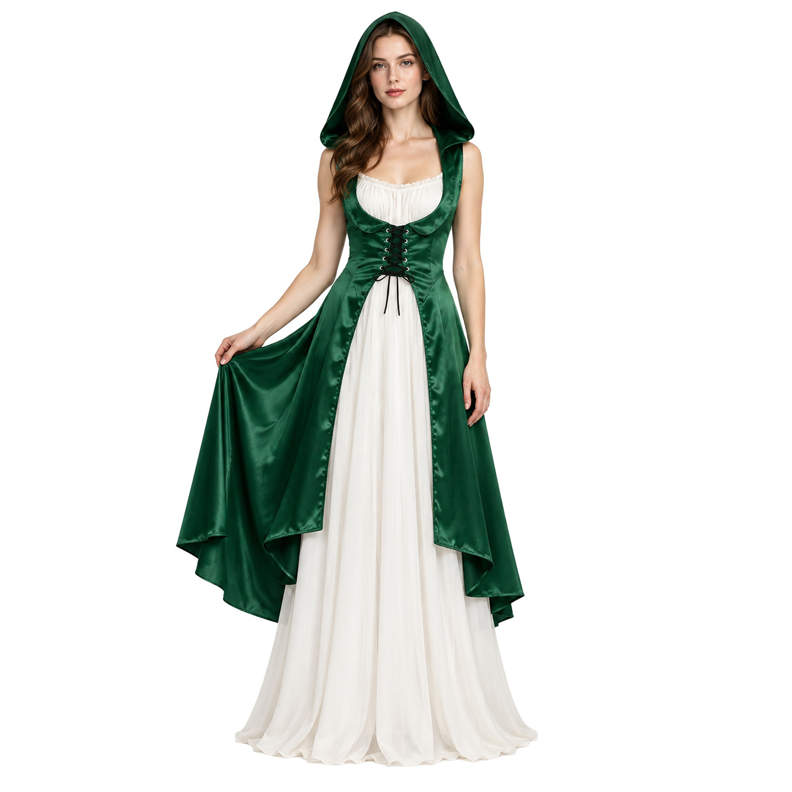 Vestido medieval renascentista - Medieval Renaissance Dress Women avaliação e preço