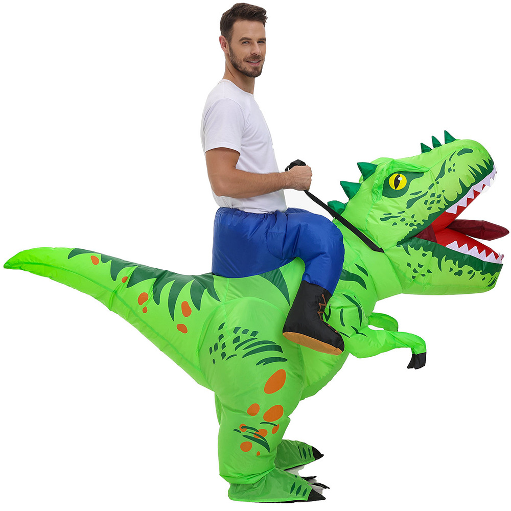 Fantasia Inflável de Dinossaur - Inflatable Dinosaur Costume Adult avaliação e preço