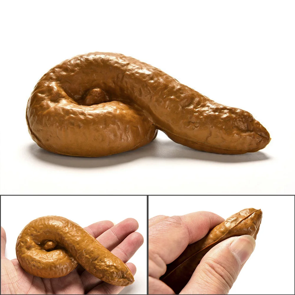 3 pçs realista macio falso cão - Fake Poop Gag Gift avaliação e preço