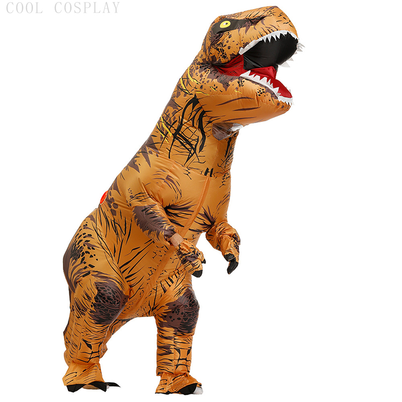 Fantasia Inflável de Dinossaur - Inflatable Dinosaur Costume Adult avaliação e preço