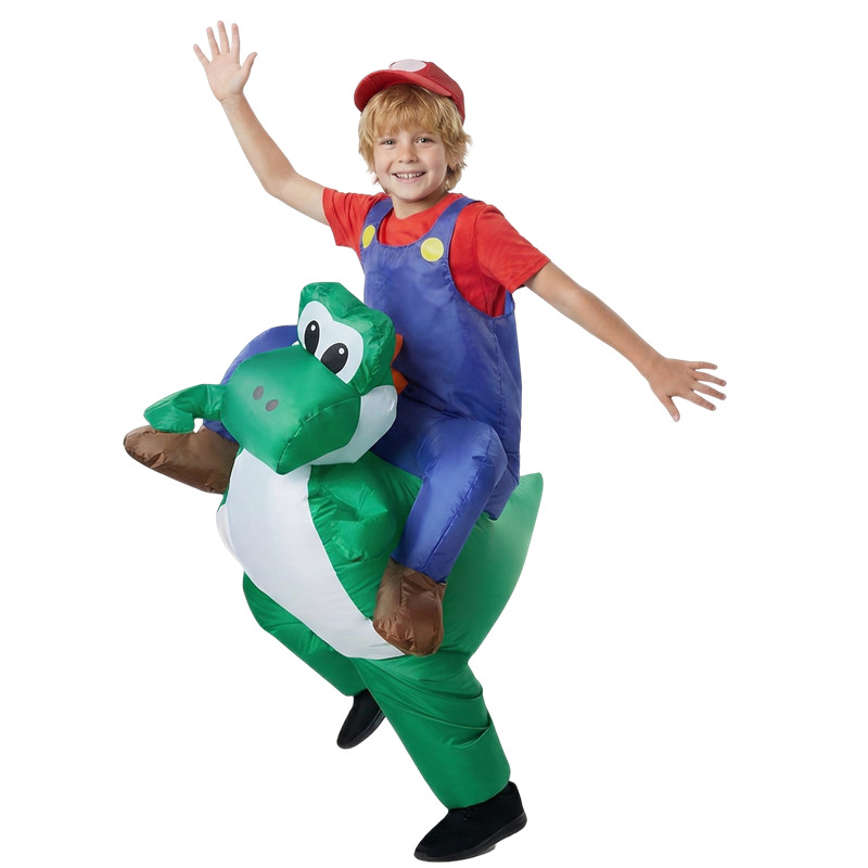 Traje de desempenho de festa a - Inflatable Dinosaur Costume Adult avaliação e preço