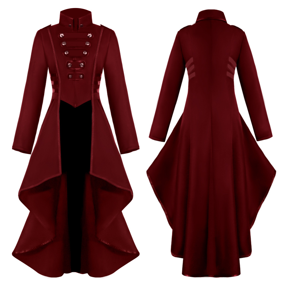 Vestidos Góticos de Pirata, Fa - Medieval Renaissance Dress Women avaliação e preço