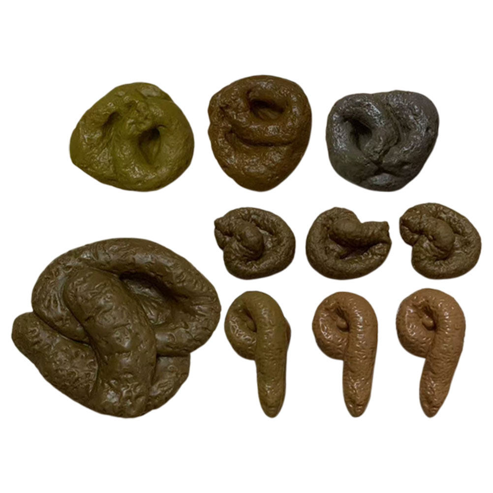 10 unidades de cocô falso real - Fake Poop Gag Gift avaliação e preço