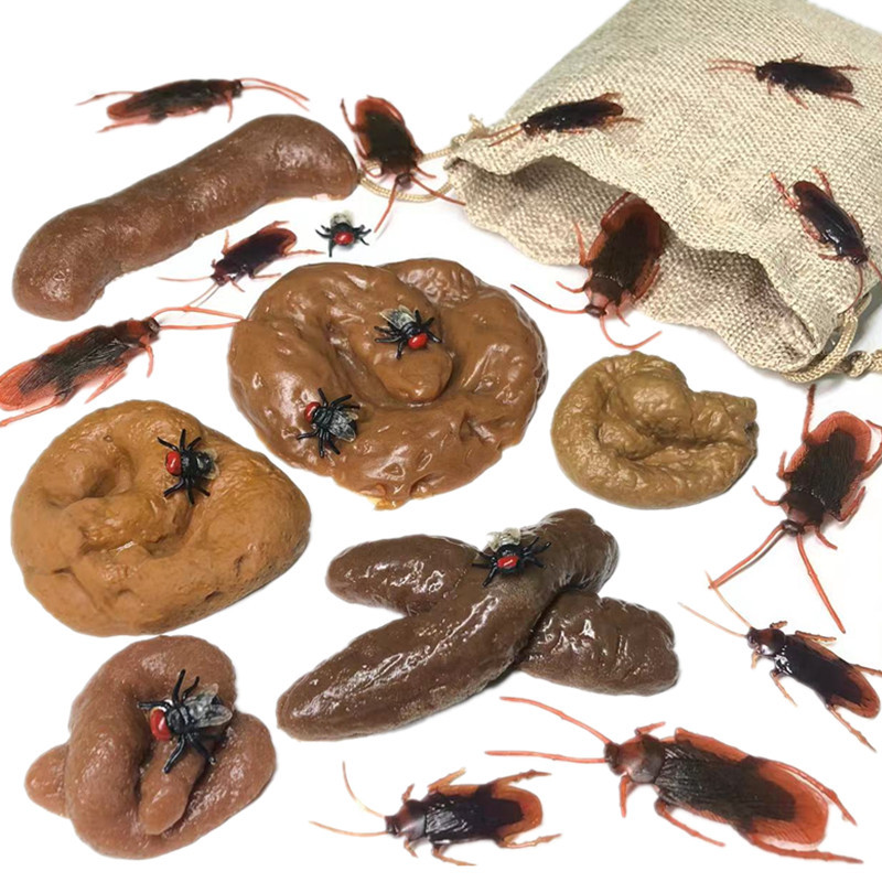 6/24 pçs macio falso cocô feze - Fake Poop Gag Gift avaliação e preço