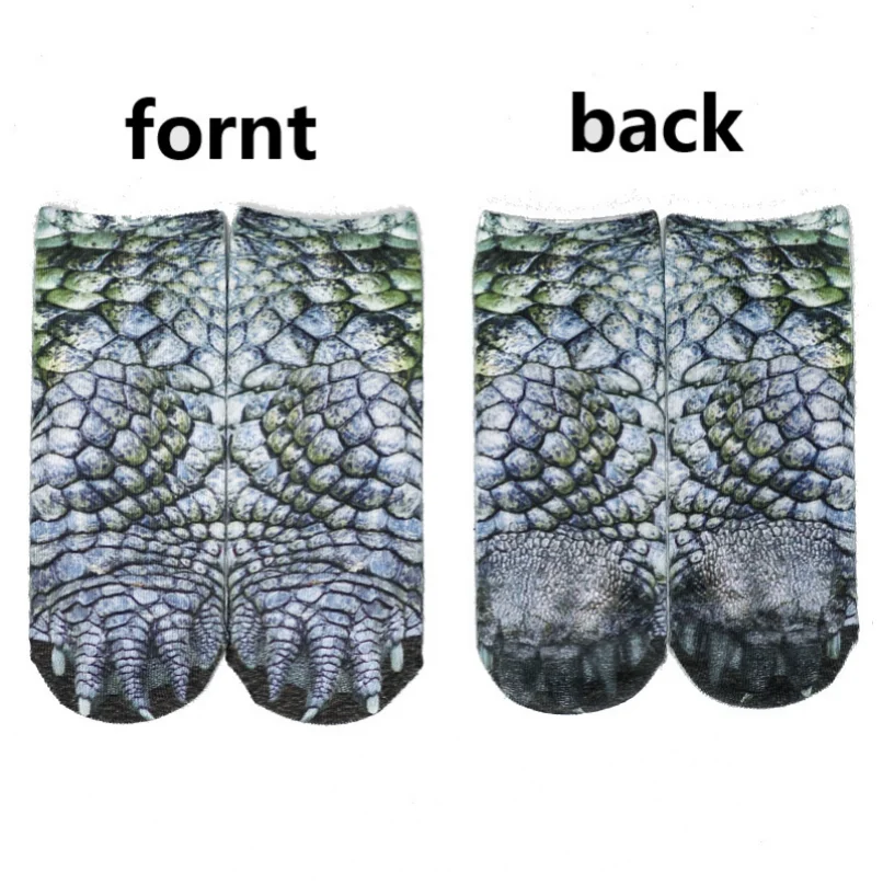 Meias fofas com estampa 3d, en - Funny Chicken Leg Socks avaliação e preço