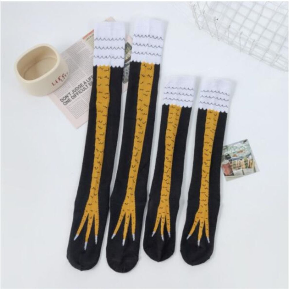 Novidade Algodão Chicken Feet  - Funny Chicken Leg Socks avaliação e preço