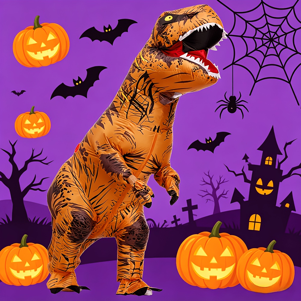 Fantasia Inflável de Dinossaur - Inflatable Dinosaur Costume Adult avaliação e preço
