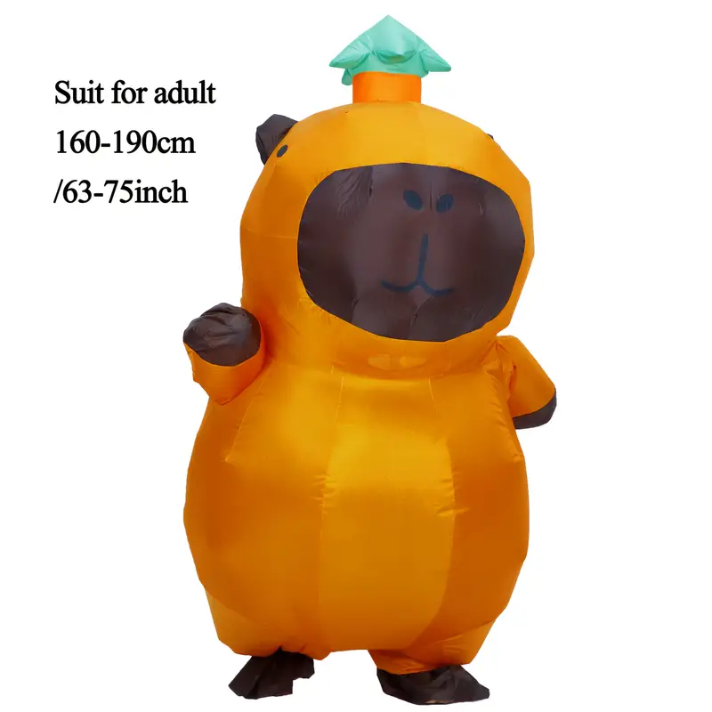 Fantasia Inflável de Capivara  - Inflatable Dinosaur Costume Adult avaliação e preço