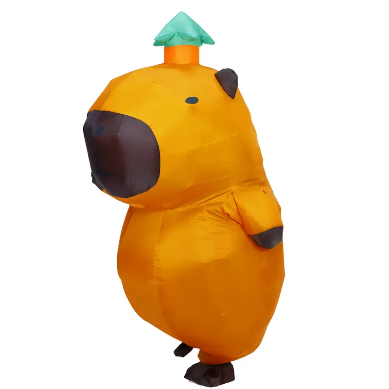 Fantasia Inflável de Capivara  - Inflatable Dinosaur Costume Adult avaliação e preço