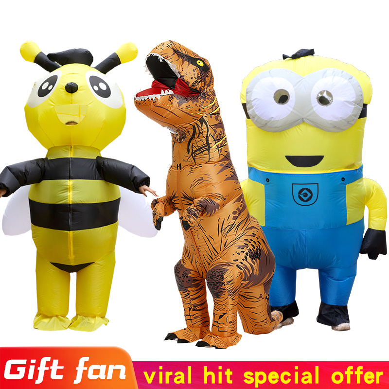 Fantasia Inflável de Rato para - Inflatable Dinosaur Costume Adult avaliação e preço