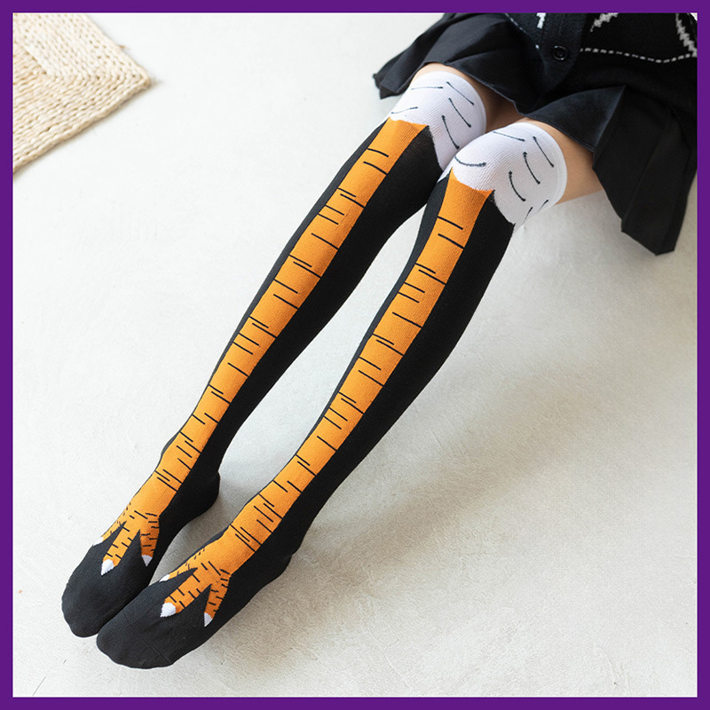 Masculino feminino engraçado 3 - Funny Chicken Leg Socks avaliação e preço