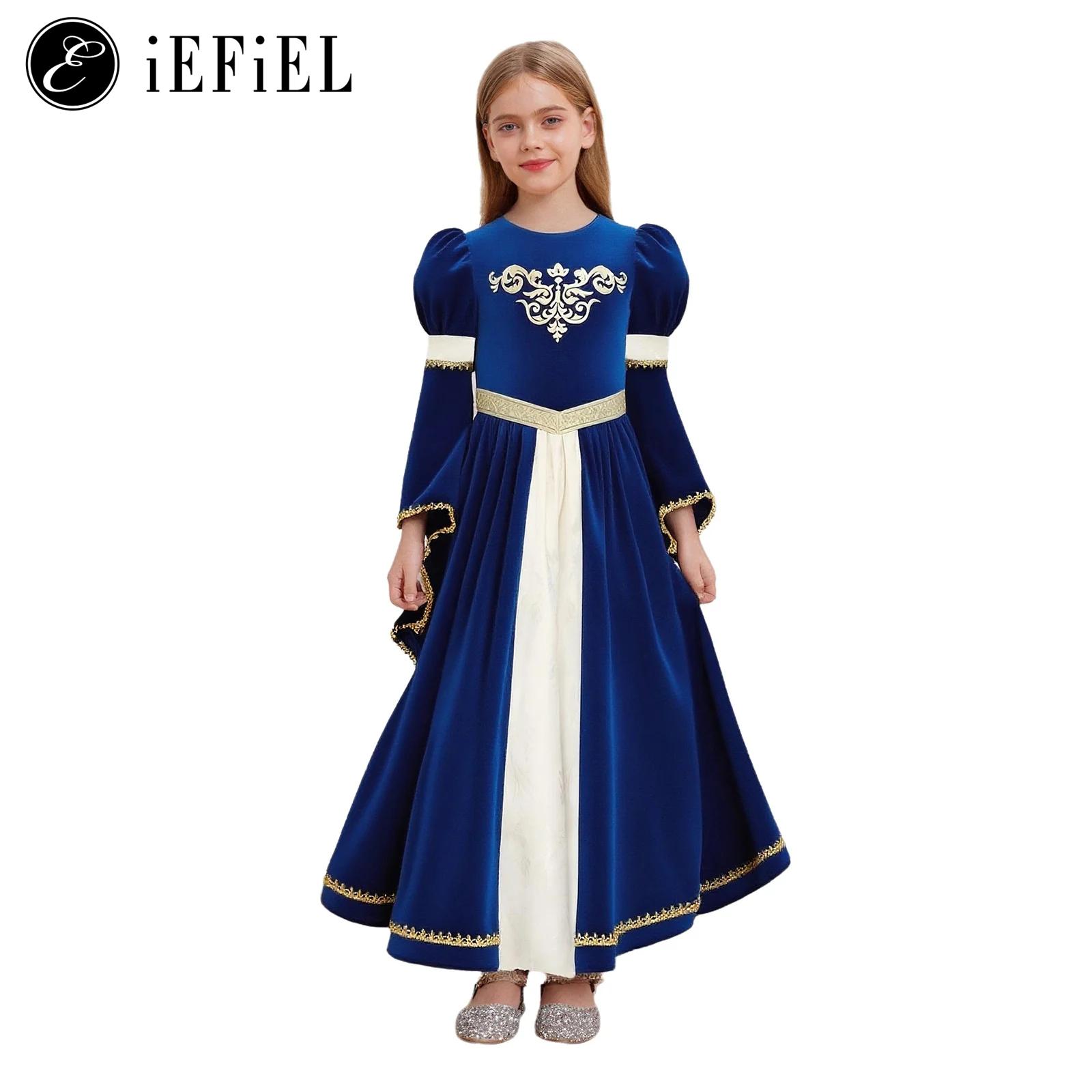 Meninas medieval princesa/rein - Medieval Renaissance Dress Women avaliação e preço
