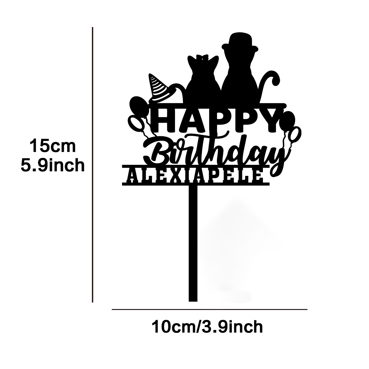 1PC DIY Decoração de Bolo de A - Party Supplies avaliação e preço