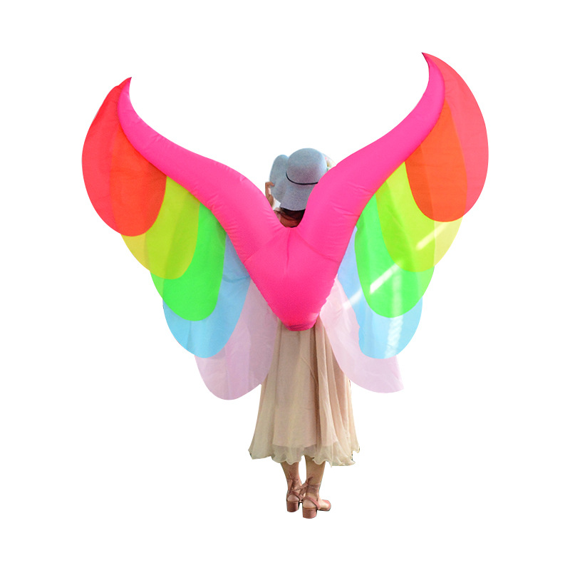Nova festa cosplay adereços ad - Inflatable Dinosaur Costume Adult avaliação e preço