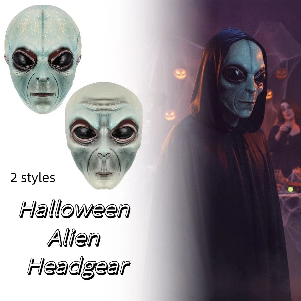 Máscara Alienígena de Látex Ve - Latex Alien Mask Realistic avaliação e preço