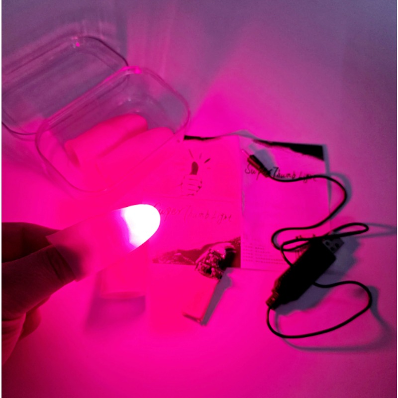 Conjunto de par de luz de 7 co - Thumb Tip Magic Trick Set avaliação e preço