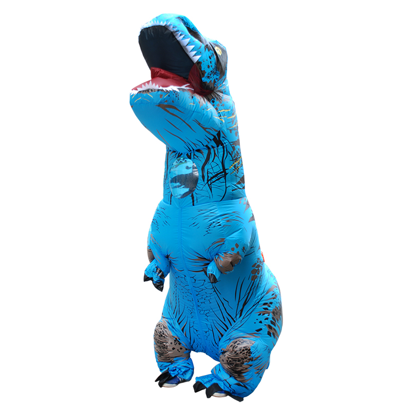 Fantasia Engraçada de Hallowee - Inflatable Dinosaur Costume Adult avaliação e preço