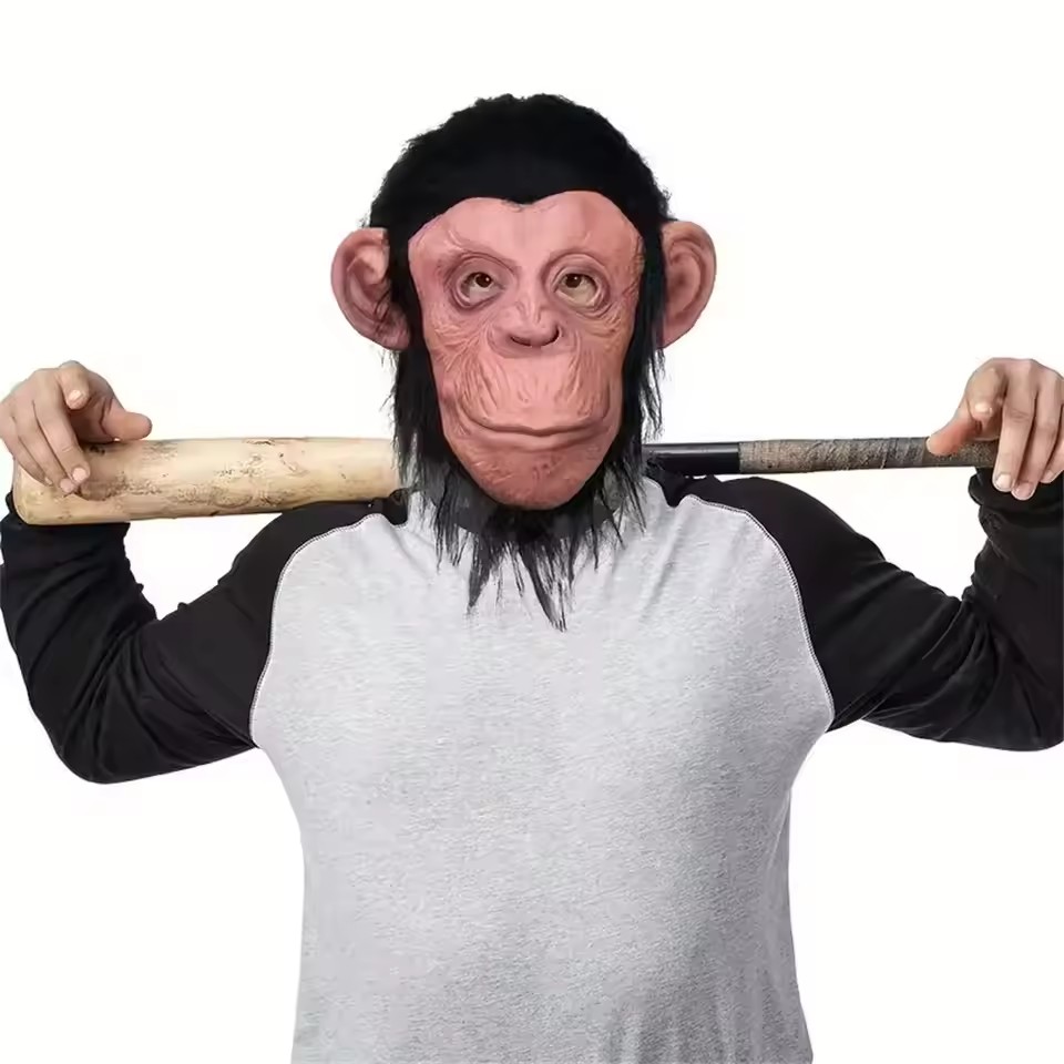 Máscara de Macaco de Látex Rea - Led Purge Mask Halloween avaliação e preço