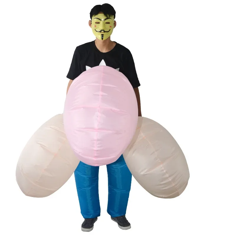 2024 engraçado terno inflável  - Inflatable Dinosaur Costume Adult avaliação e preço