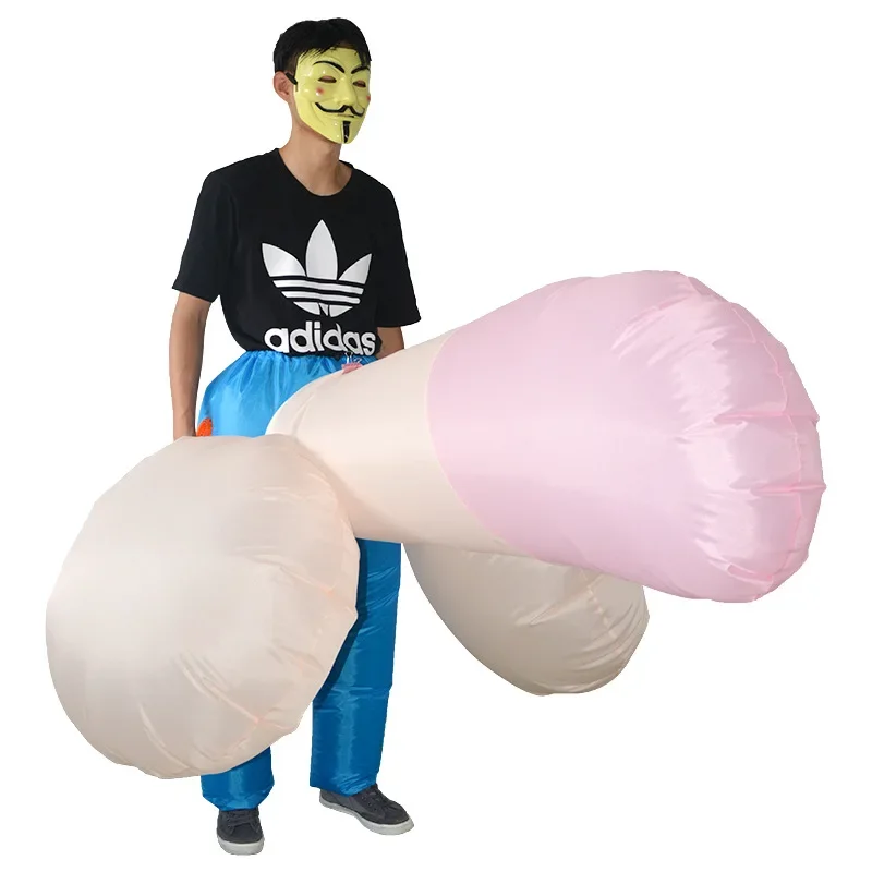 2024 engraçado terno inflável  - Inflatable Dinosaur Costume Adult avaliação e preço