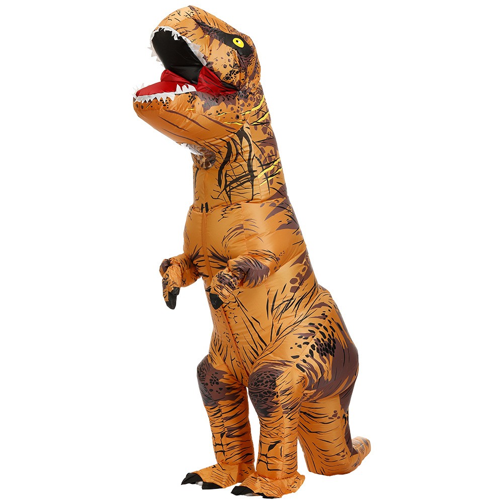 Fantasias de Dinossauro para A - Inflatable Dinosaur Costume Adult avaliação e preço