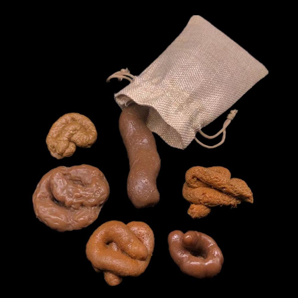 6 Peças de Cocô Realista para  - Fake Poop Gag Gift avaliação e preço