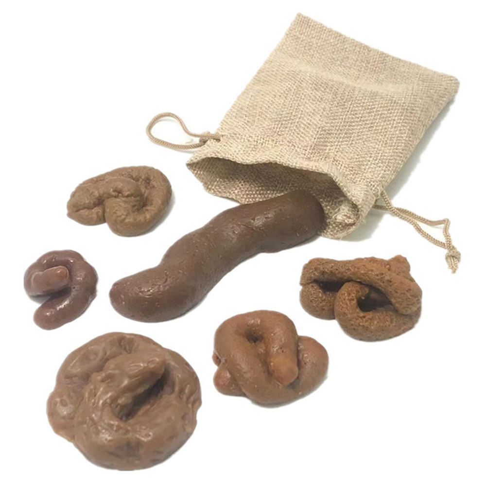 6 Peças de Cocô Realista para  - Fake Poop Gag Gift avaliação e preço