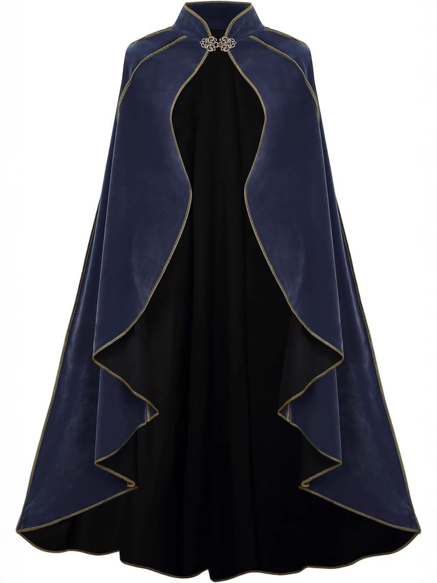 Capa Medieval de Pelúcia com A - Medieval Renaissance Dress Women avaliação e preço