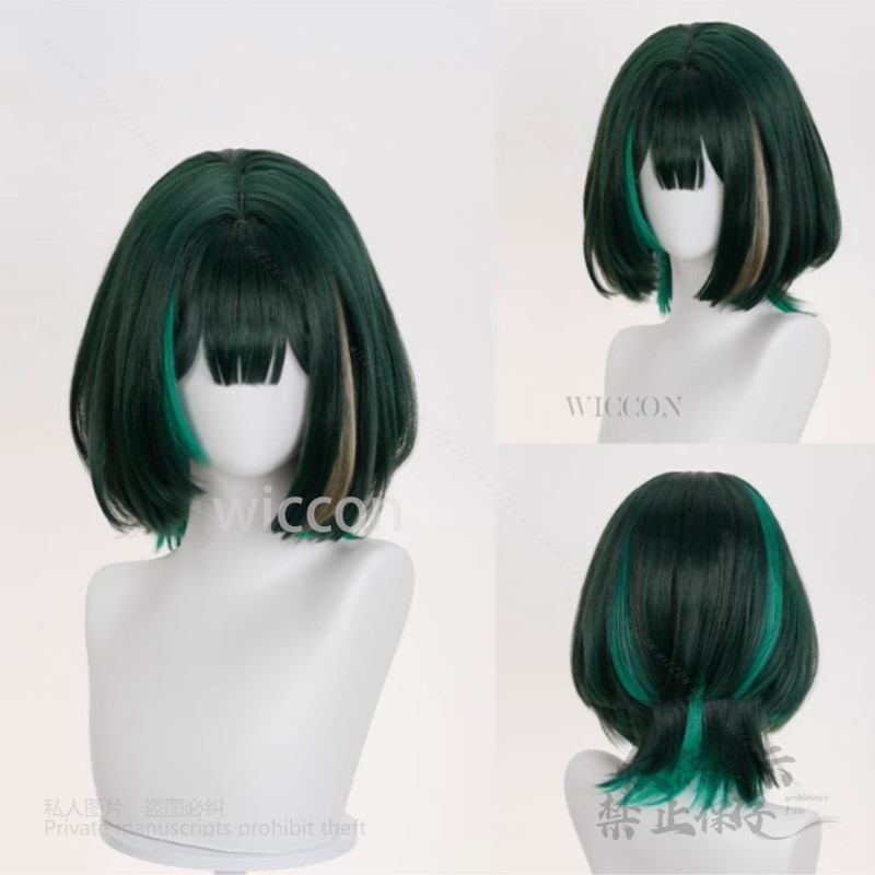 Anime jogo genshin impacto nov - Anime Cosplay Wig Heat Resistant avaliação e preço